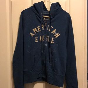 Women’s Dark Blue M American Eagle Hoodie